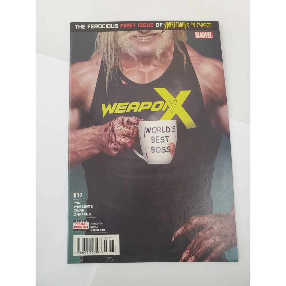 Weapon X 17 Marvel Comics 2018 Sabretooth In Charge Rahzzah Cover Greg Pak